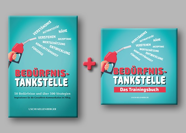 Bundle: Buch «Bedürfnis-Tankstelle» + Trainingsbuch